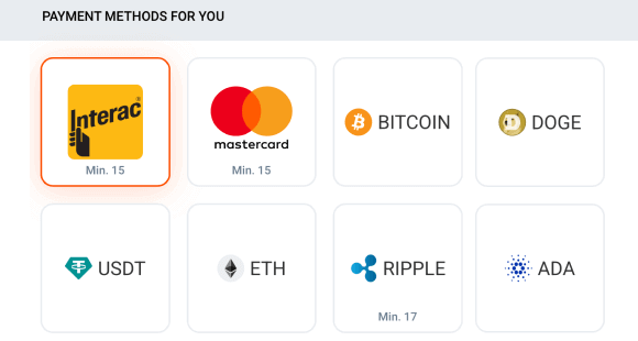 Mostbet payment options