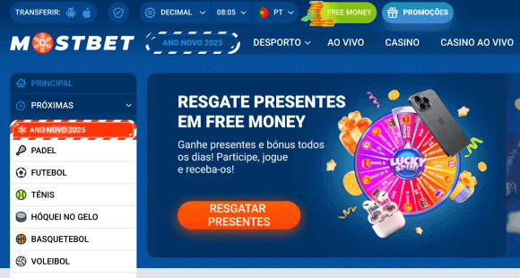 Site oficial da Mostbet